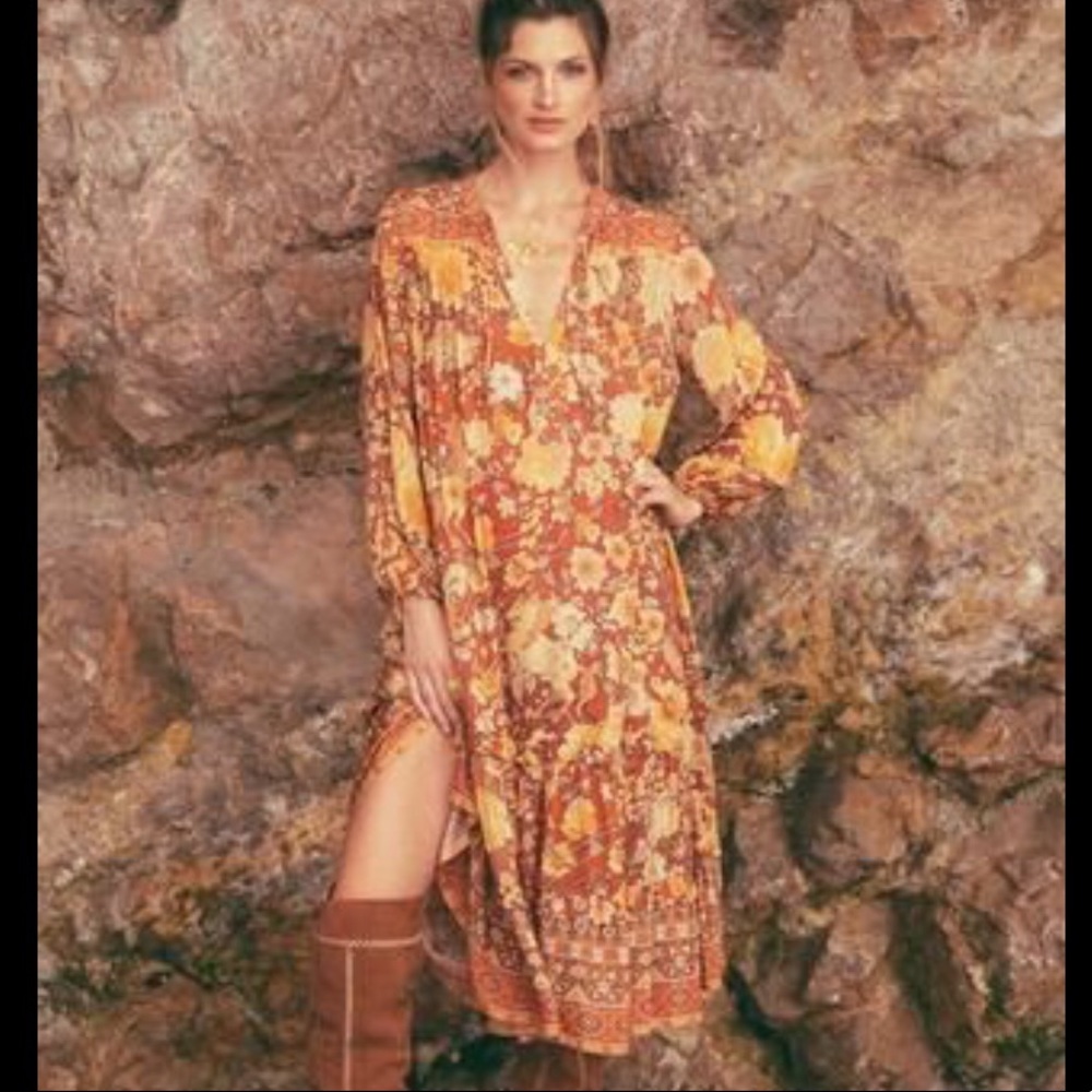 spell and the gypsy amethyst boho dress